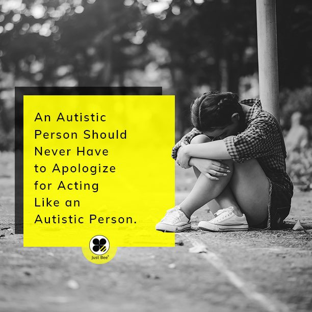 _Just_Bee's tweet photo. Autism Awareness🖤💛 #JustBee #JustBeeTheChange #Beekind https://t.co/PYhenGJbXl