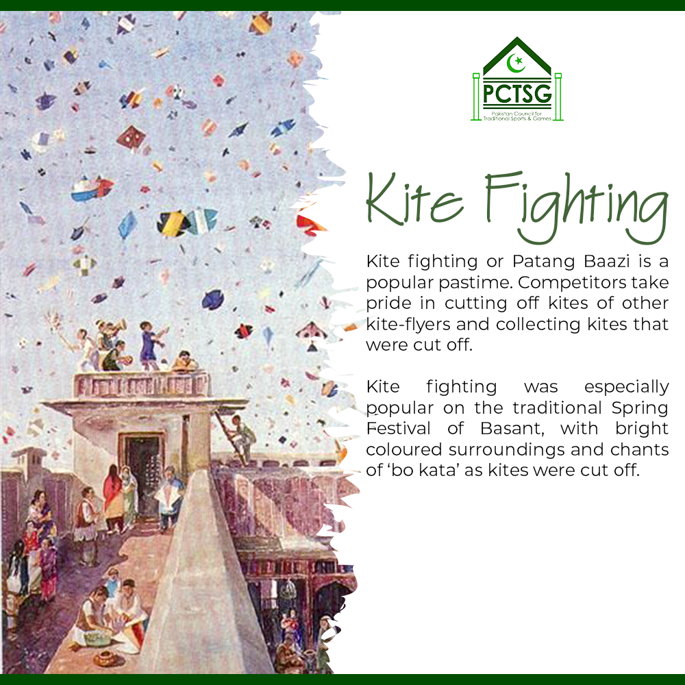 PakistanTSG's tweet image. KITE FIGHTING

Kite fighting or Patang Baazi is a popular pastime. Competitors take pride in cutting off kites of other kite-flyers and collecting kites that were cut off. 

#PCTSG #KiteFighting #patangbaazi