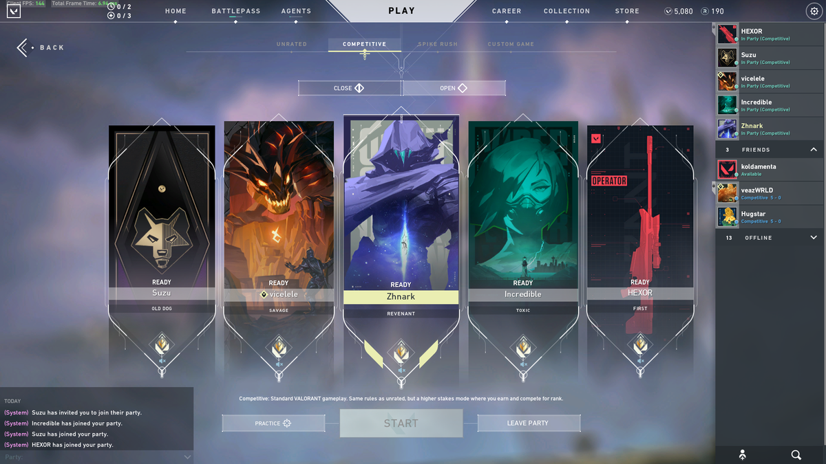 Whole squad Radiant :) <a href="/maxcontrol5/">Max Control</a>