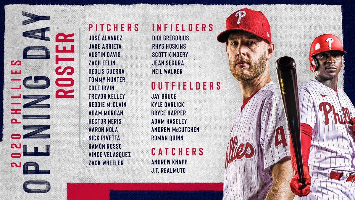 Introducing the 2020 Philadelphia Phillies. #RingTheBell