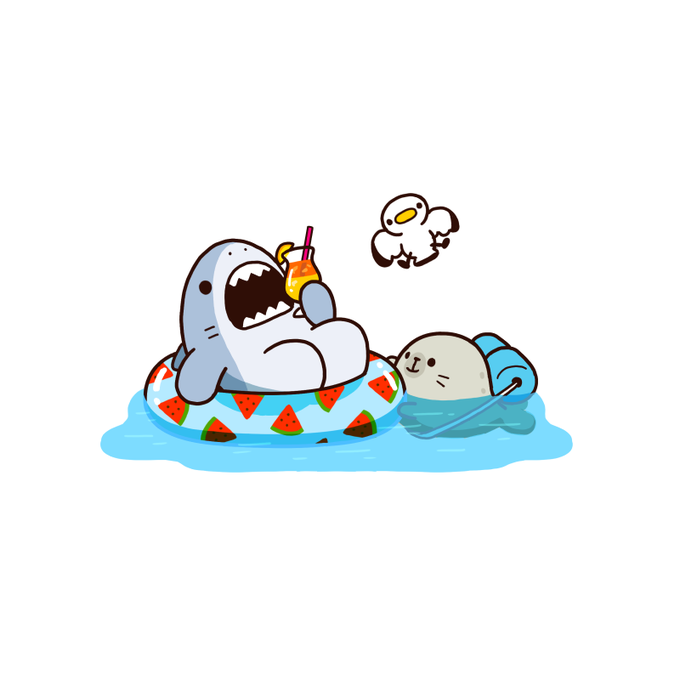 海の日でした #サメーズ 