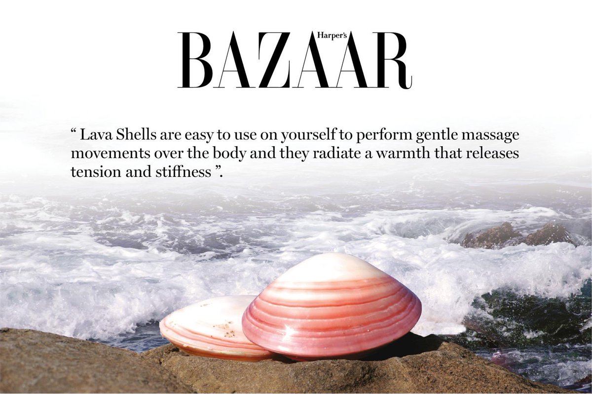 Now we need to power of touch more than ever!
•
Thank you so much Harper’s Bazaar for featuring us 🐚
•
Read the full story here: harpersbazaar.com/uk/beauty/a332…
•
•
•
#Harpers #Bazaar #feature #power #of #touch #Lavalove #lava #shells #massage #treatment #relax #pamper #treat