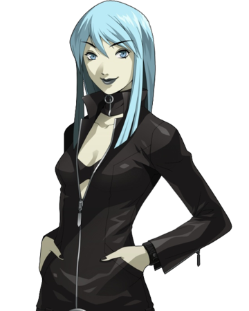 Nemissa from Devil Summoner - Soul Hackers is a bottle of Julian Black & Blue Hard Cider.