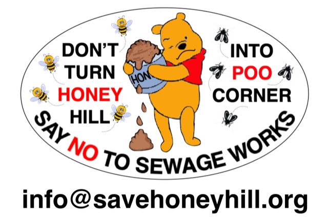 visualspy's tweet photo. Tee hee great campaign start to stop new plan for new Cambridge sewage plant to move to Honey Hill! https://t.co/qGrp5wgU3d