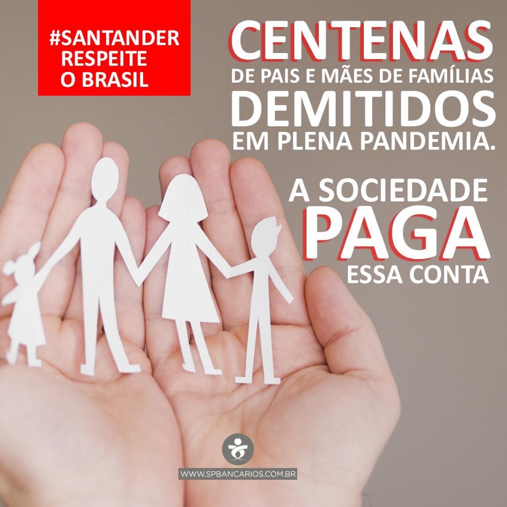 sindbancariospb's tweet photo. #santanderrespeiteobrasil https://t.co/RuhyYlDoaW