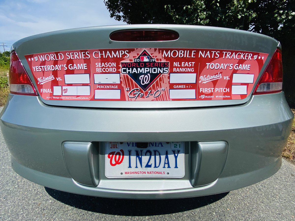 nickznats's tweet photo. Happy #OpeningDay from the *WORLD SERIES CHAMPS* Mobile Nats Tracker! New 2.0 edition with added stats! ⚾️ 🎉🎉 #Nationals #GoOneAndO https://t.co/prVZLM0rfG