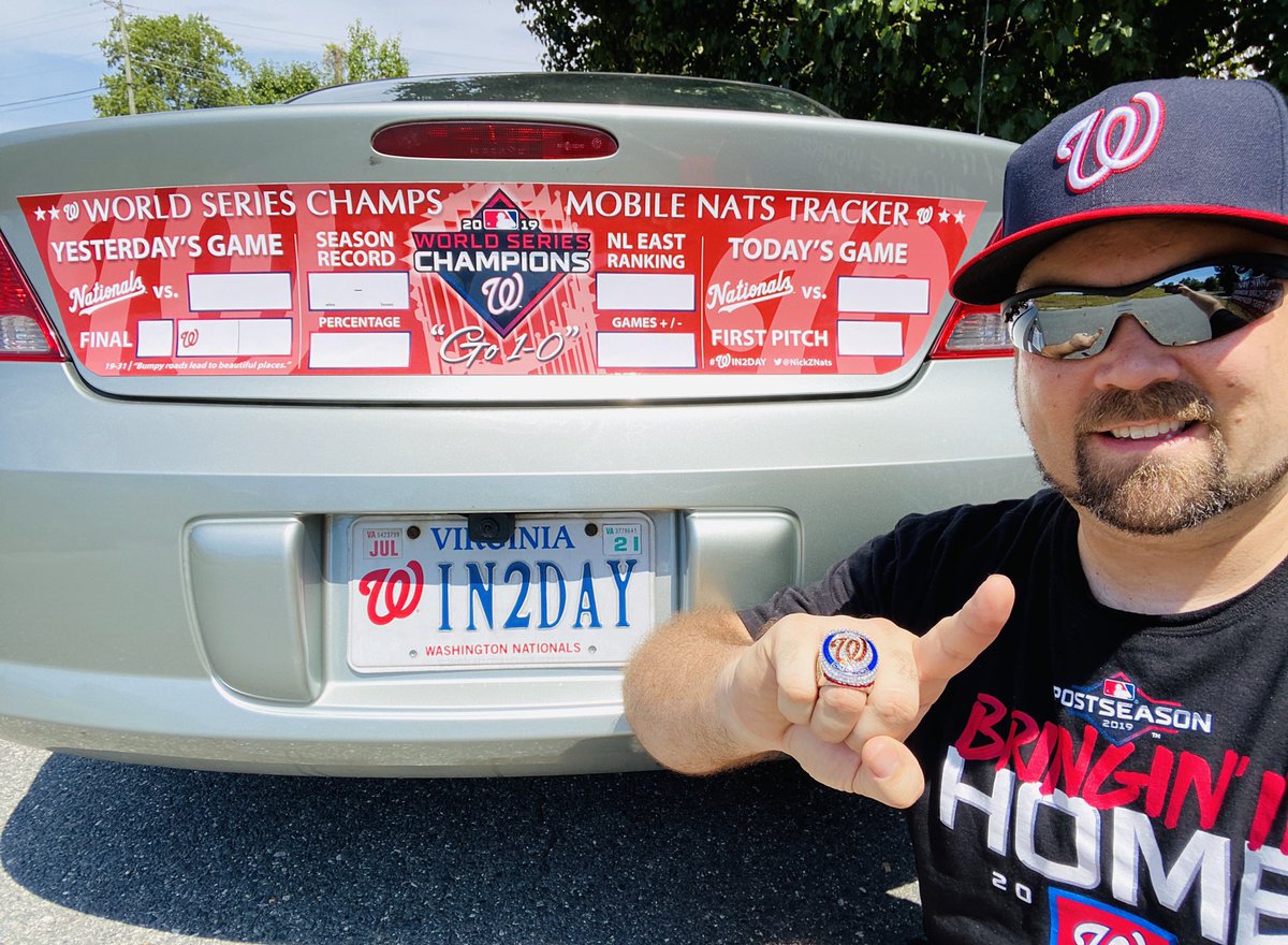 nickznats's tweet photo. Happy #OpeningDay from the *WORLD SERIES CHAMPS* Mobile Nats Tracker! New 2.0 edition with added stats! ⚾️ 🎉🎉 #Nationals #GoOneAndO https://t.co/prVZLM0rfG