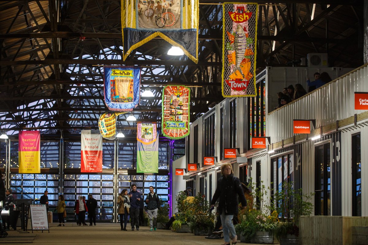 cherrystpier's tweet photo. Did you hear the news 🤔? We have fresh faces (and familiar friends) here at the Pier 🤗! Learn about our NEW resident artists here: https://t.co/o0ODZZoztS #MyPhillyWaterfront #PhillyCreative https://t.co/sMmHpLgGHE