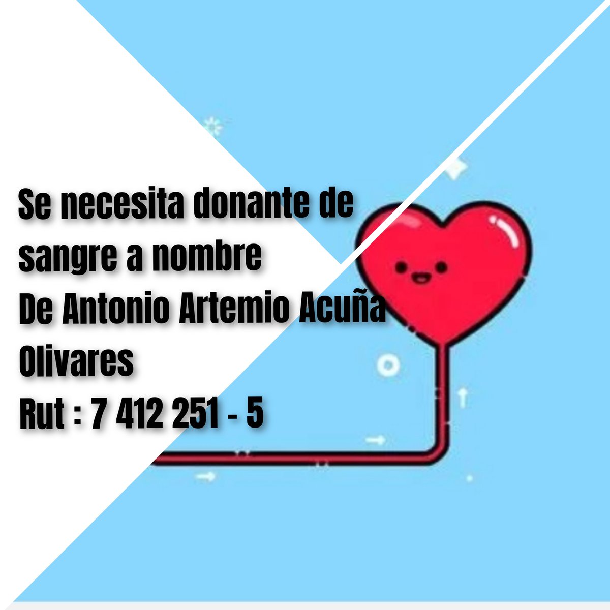 girovisualtv's tweet photo. 🔴 😷 ☣️ Urgente se necesitan donantes de sangre paciente Hospital Barros Luco, se puede donar en el Hospital Claudio Vicuña https://t.co/Jv3UQiQCgK