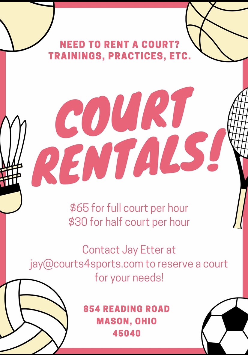 Courts4Sports tweet media