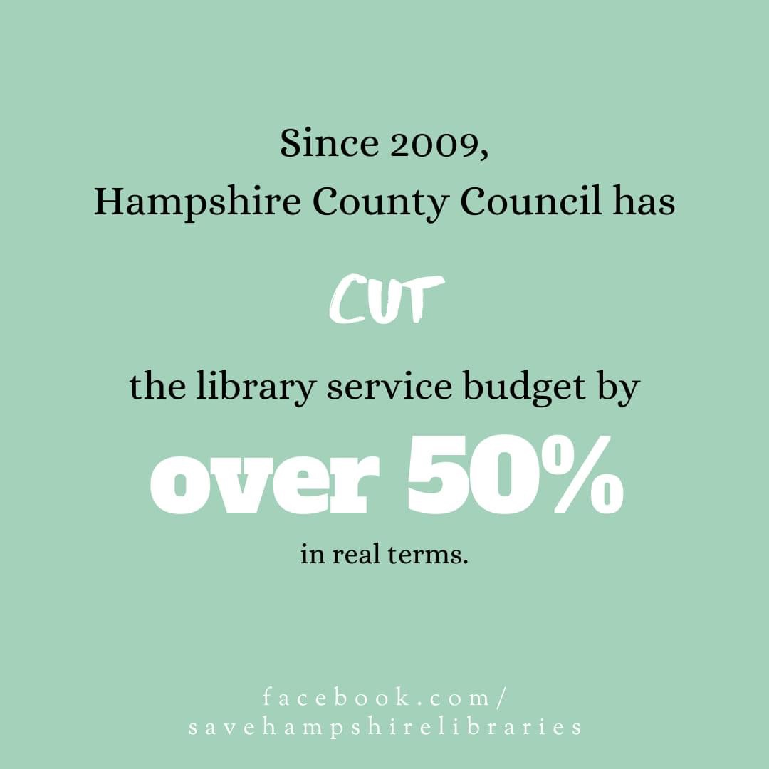 Save Hampshire Libraries tweet media
