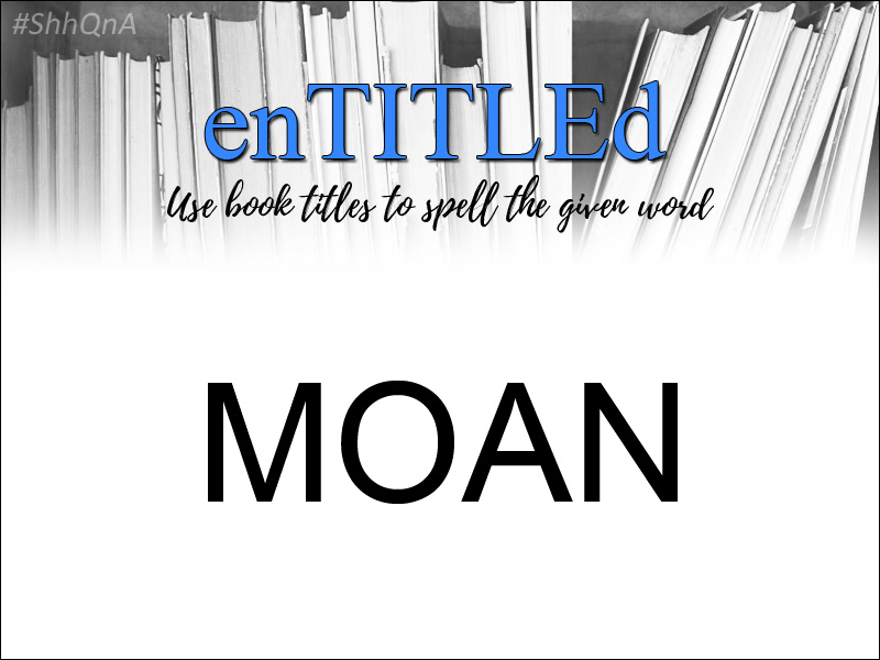 Shh_group's tweet photo. #ShhQnA
📚 Time to brush up on your bookcabulary. List a book title (with the author name) that starts with each letter in the given word. Feel free to share the love by tagging the authors!
#ShhGroup #BookClub #RomanceReaders #Bibliophile #BookTitle #BookishGame https://t.co/8dd6HellOb