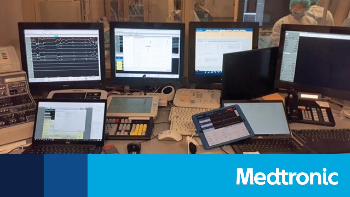 MDT_Cardiac's tweet photo. Learn how we can help support cardiac device implants from the control room or outside of a hospital, reducing the need for PPE &amp; direct patient interaction. https://t.co/MR9Cyba2HM #remotecare https://t.co/jBlKx3YsYk