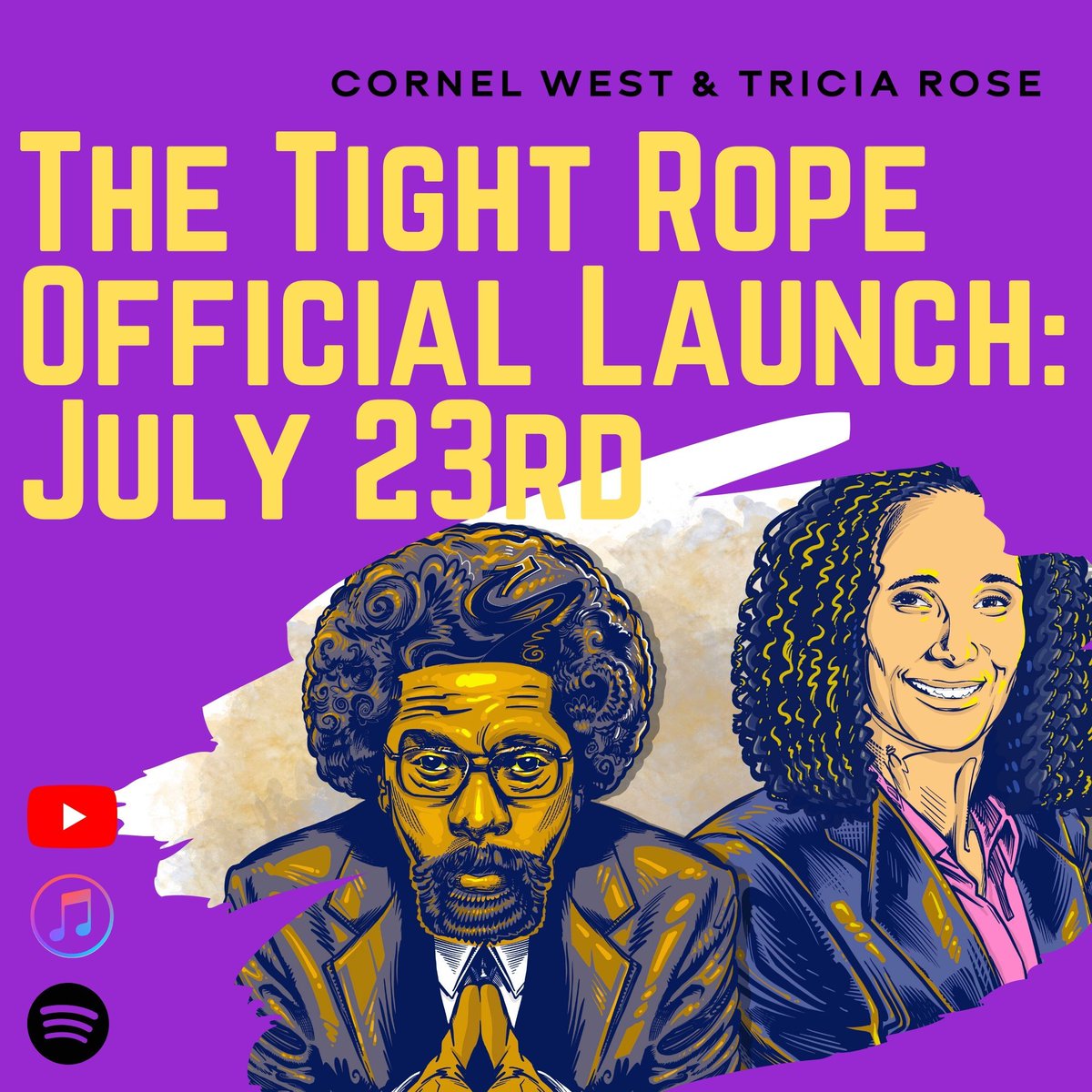 TODAY, The Tight Rope is live! We hope these conversations will bring hope and wisdom to a tumultuous time. Podcast available on Spotify, Apple Podcasts, Stitcher, Podbean, and YouTube. buff.ly/3jwACQt
