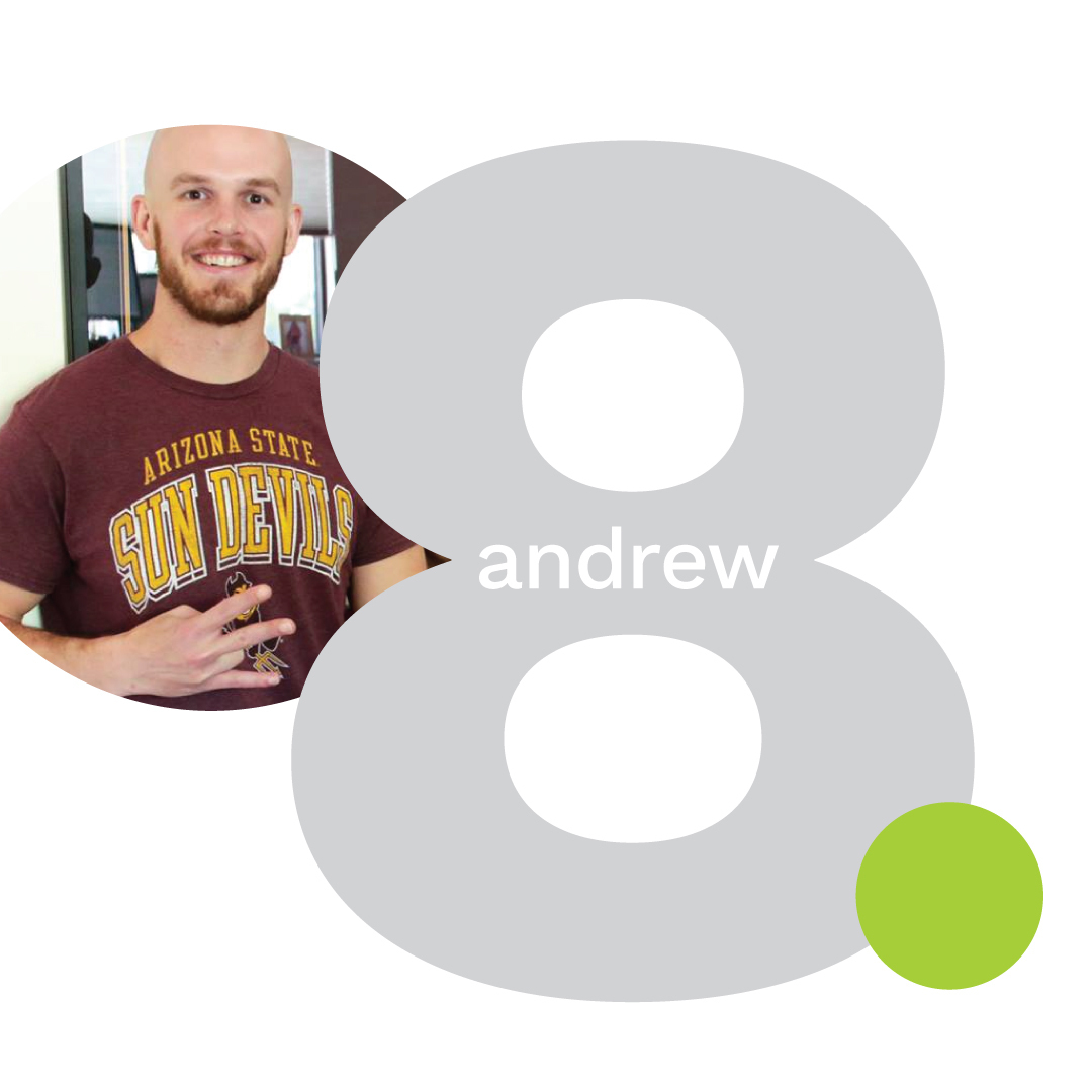 Happy Workiversary to our Digital Director/Tech extraordinaire, Andrew Gibson, who has been with ReThinc for a whole 8 years! Our business wouldn't be where we are today without this guy.