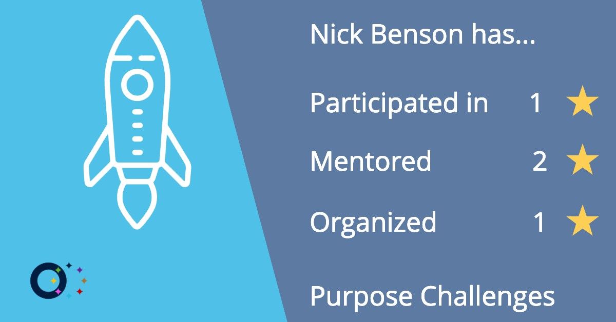evolution_alli's tweet photo. Do you know what a Challenge Addict is?
It is someone who has fallen in love with the Purpose Challenges and has participated, mentored/advised and Organized as many as they have had the time to do! 

@NickBensonZA is one of them! 

#ChallengeAddict #PurposeChallengeSeries https://t.co/GrllfVeA1k
