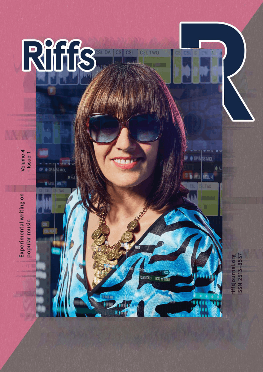 Vol 4 Issue 1 of Riffs has been published! All contributions are now available to download from our website riffsjournal.org + consider the relationship between #music + #technology.
Cover ft Danielle Moore
Image credit: @iandaviesphoto