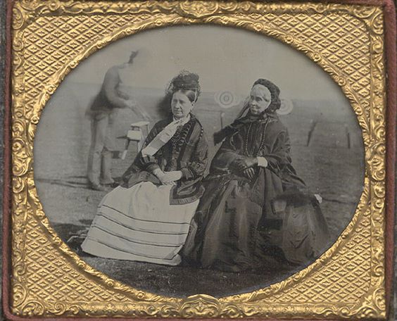 especially if they are in the small, ornamented cases in which daguerreotypes made in the US and the UK were usually housed.