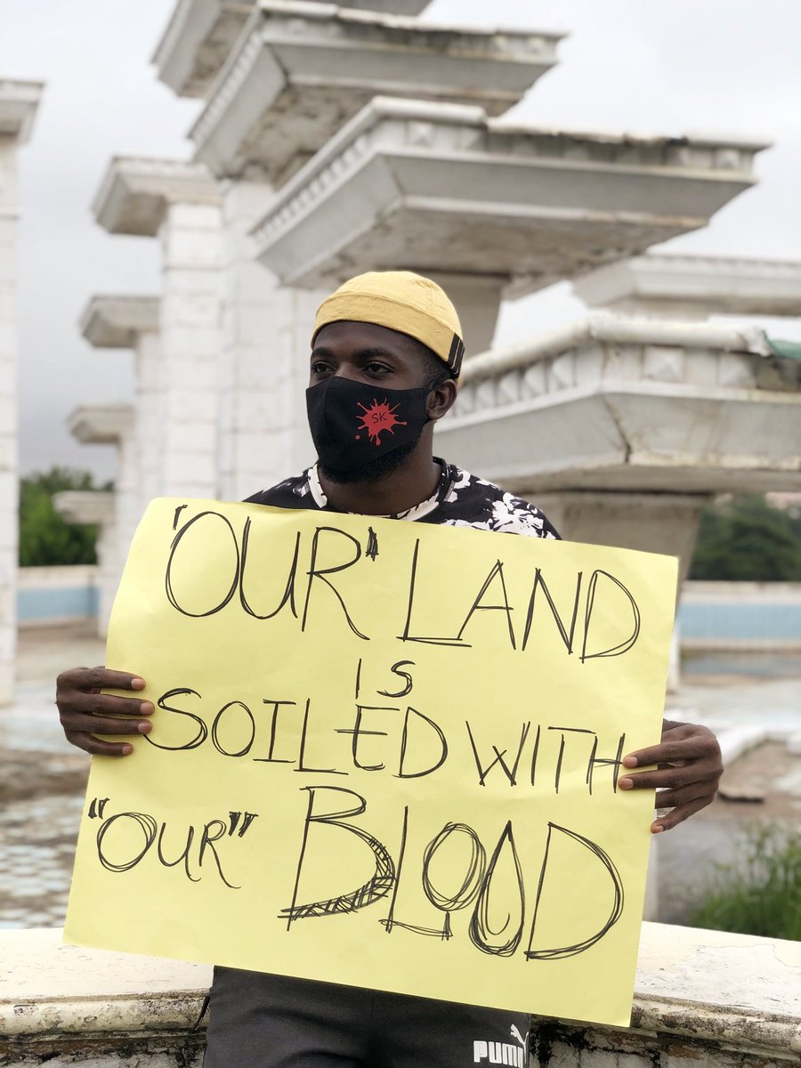TBoywonder's tweet photo. You don't have to be from Southern Kaduna to standup for Us. We are tired
#SouthernkadunaStandup 
#SouthernKadunaMassacre https://t.co/SQ1wVClQbw