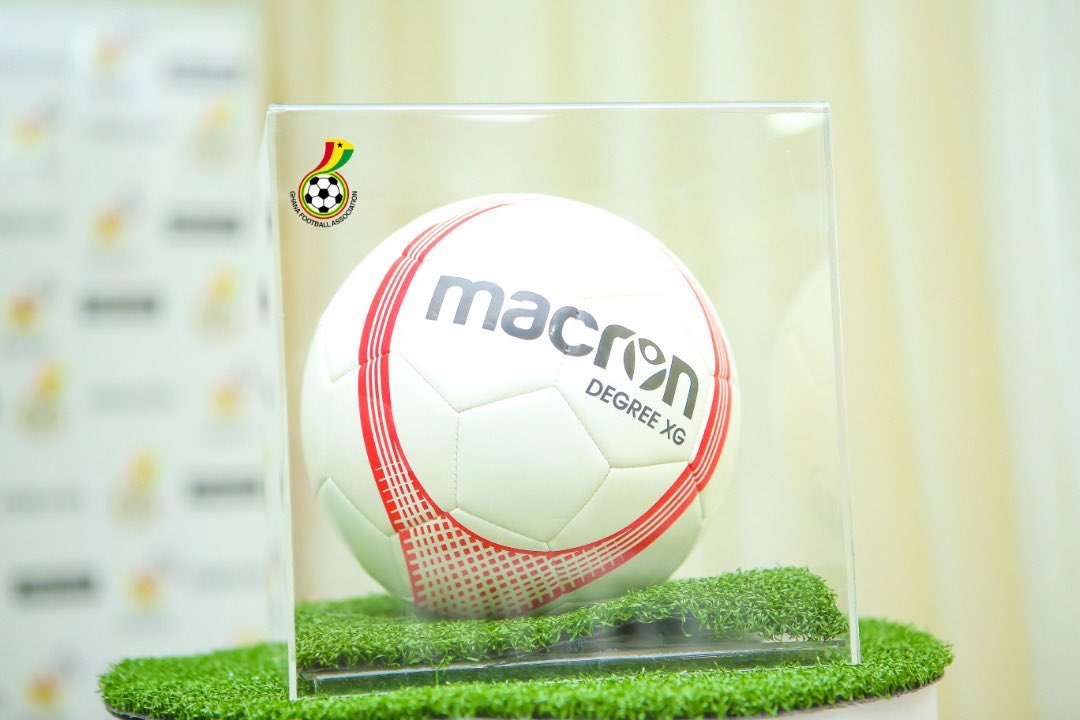 Samuelagyeiach's tweet photo. The three year deal signed by the Ghana Football Association and Macron sees to the Association benefiting from 1.6m ghc.
@sportspreviewg1 @KojoSakyie @debb_45 https://t.co/tbfgY6CfMK