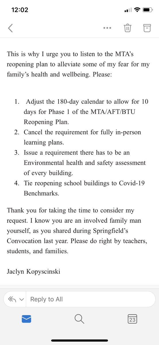 fallenxruby's tweet photo. @JeffreyCRiley Do right by teachers, students, and families #SchoolReopening #TeachersHaveFamiliesToo https://t.co/PnPaApKq0O