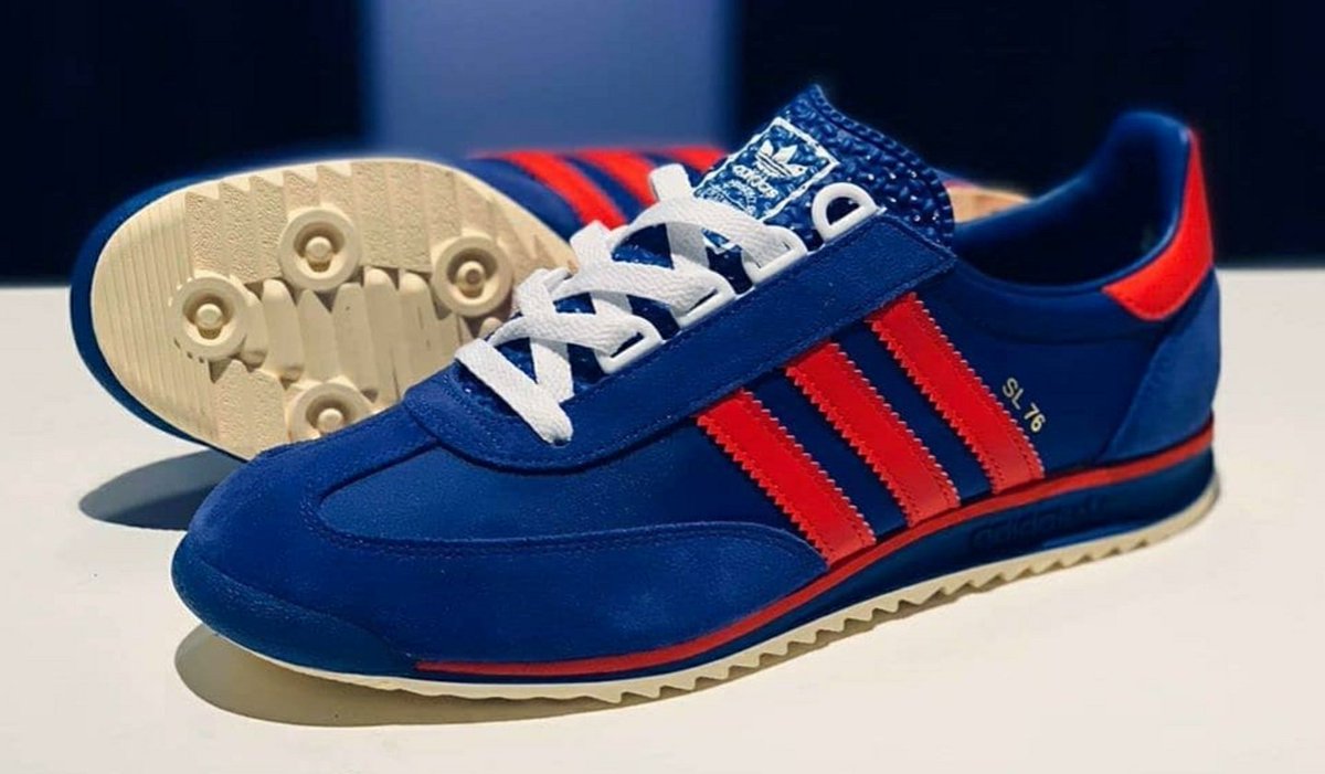 adiFamily_'s tweet photo. Further info on the #SL76
They will be released via the @sizeofficial Launches app, keep an eye on the calendar on that app for the date they drop
They will also be released in store, walk in and buy a pair
No general online sale
#FightingBots
#adiFamily #3stripes2soles1love https://t.co/sEqtdksnGk