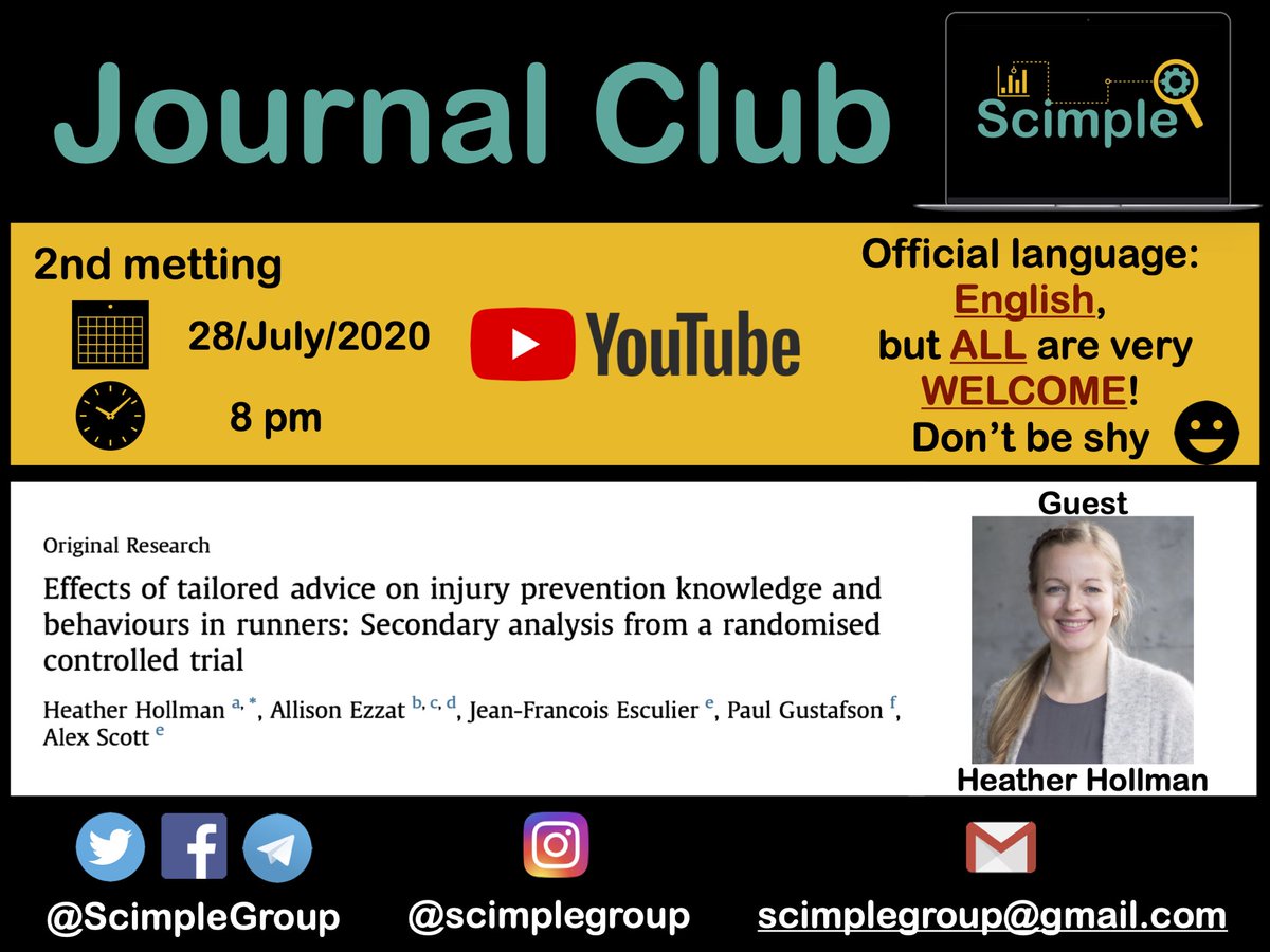 ScimpleGroup's tweet photo. In our 2nd meeting (https://t.co/BTWIqjp552) we will have @h_hollman discussing the following paper: https://t.co/LhOIvECCeq. If you wish, you can translate the meeting, comment and/or ask questions using online tools (guidance in the video description). https://t.co/IvjIDvjZXN