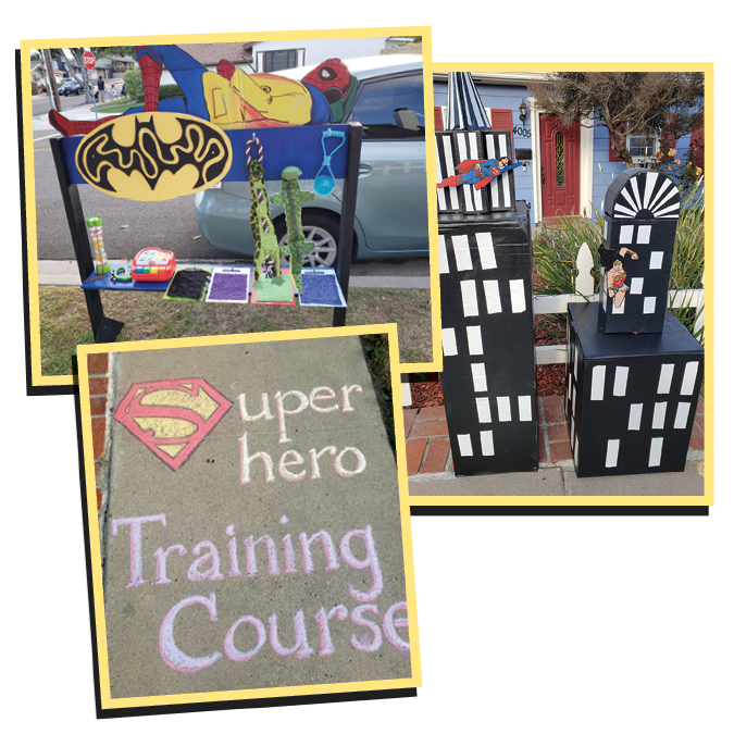 sdspecialneeds's tweet image. Celebrate #ComicConatHome How to make a Superhero Sensory Sidewalk Course in your front yard! bit.ly/39jILmE #specialneeds #sidewalkchalk @DCComics @Marvel