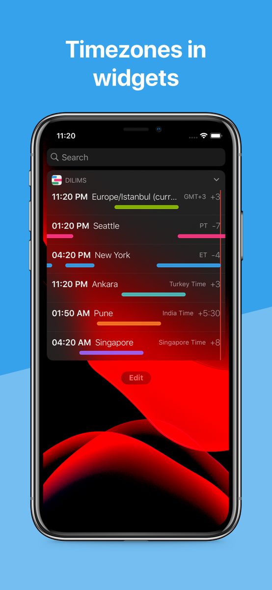 eliz_kilic's tweet photo. I am super excited to share my brand new timezone app, Dilims!
You can enter other peoples working hours in different timezones and quickly see overlapping times. The whole app is written in SwiftUI and does not contain any kind of 3rd-party SDK.
https://t.co/LfbTsmBYhi https://t.co/UiiaXTHFFO