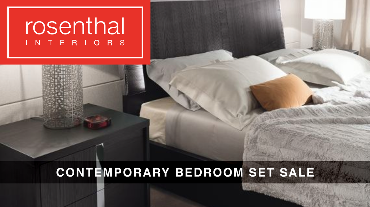 RosenthalInt's tweet photo. This weekend only, shop contemporary bedroom sets during our sale. Buy local at Rosenthal Interiors at our Edina Outlet or Downtown Showroom on both Saturdays &amp; Sundays.

https://t.co/9qhFsDZ493 https://t.co/sEmU0IibME