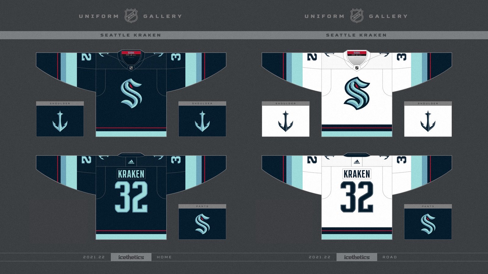 NHL Seattle Kraken Customize Name Special Design With Space Needle 3d  jersey - BTF Store