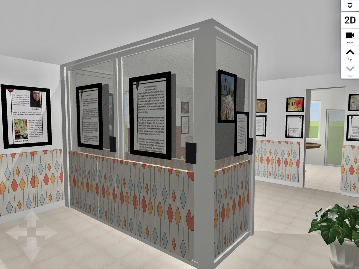 the_brac_autumn's tweet photo. Before an exhibit is curated and put up I sometimes do up a detail layout of the exhibit hall using a home design app. 2019 Jan/Feb layout I envisioned for the Chit Chat Exhibition in March 2019. #chitchatcyb #chitchatexhibition #layoutdesign #caymanbrac #caymanislands #thearts https://t.co/x1GtLYoUPn