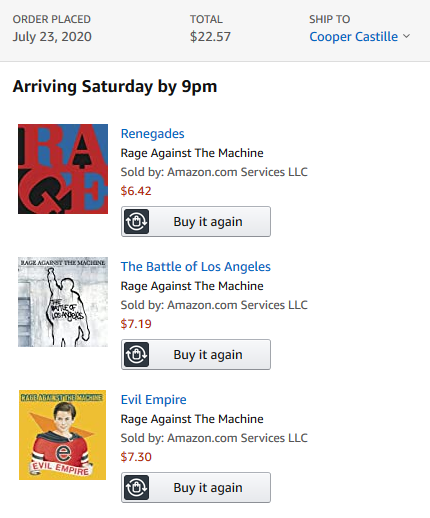 coopercastille's tweet photo. i'm ready to rebel against capitalism #rageagainstthemachine #evilempire #thebattleoflosangeles #renegades #HDtracks #amazonmp3 #cd https://t.co/5lAJJWiOdZ