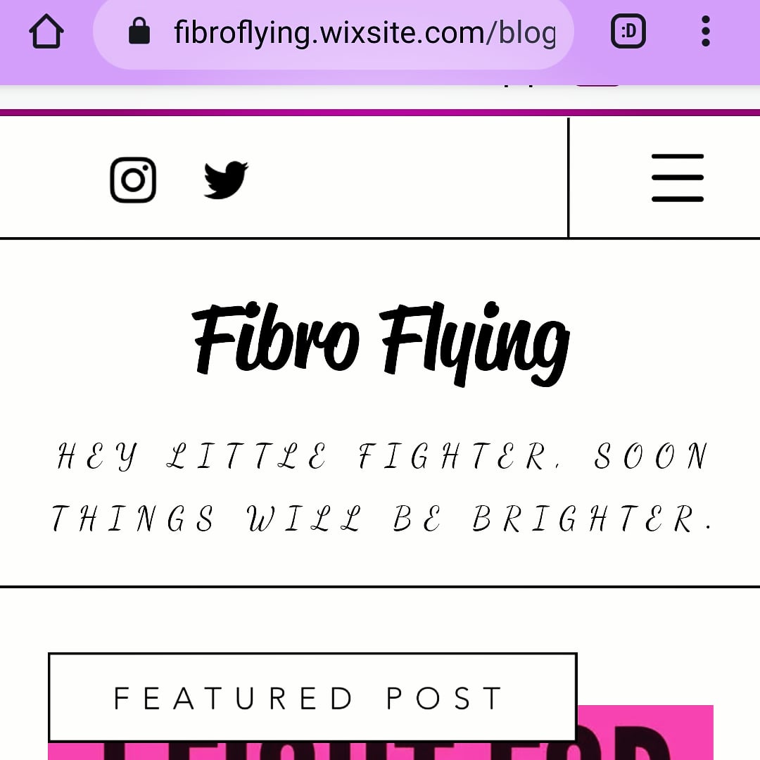 Made my blog snazzier 😍 What would you like to see me blog about next? I'm thinking fibro in lockdown, mindfulness, fibro and work life, the sweats and other annoying symptoms etc...
