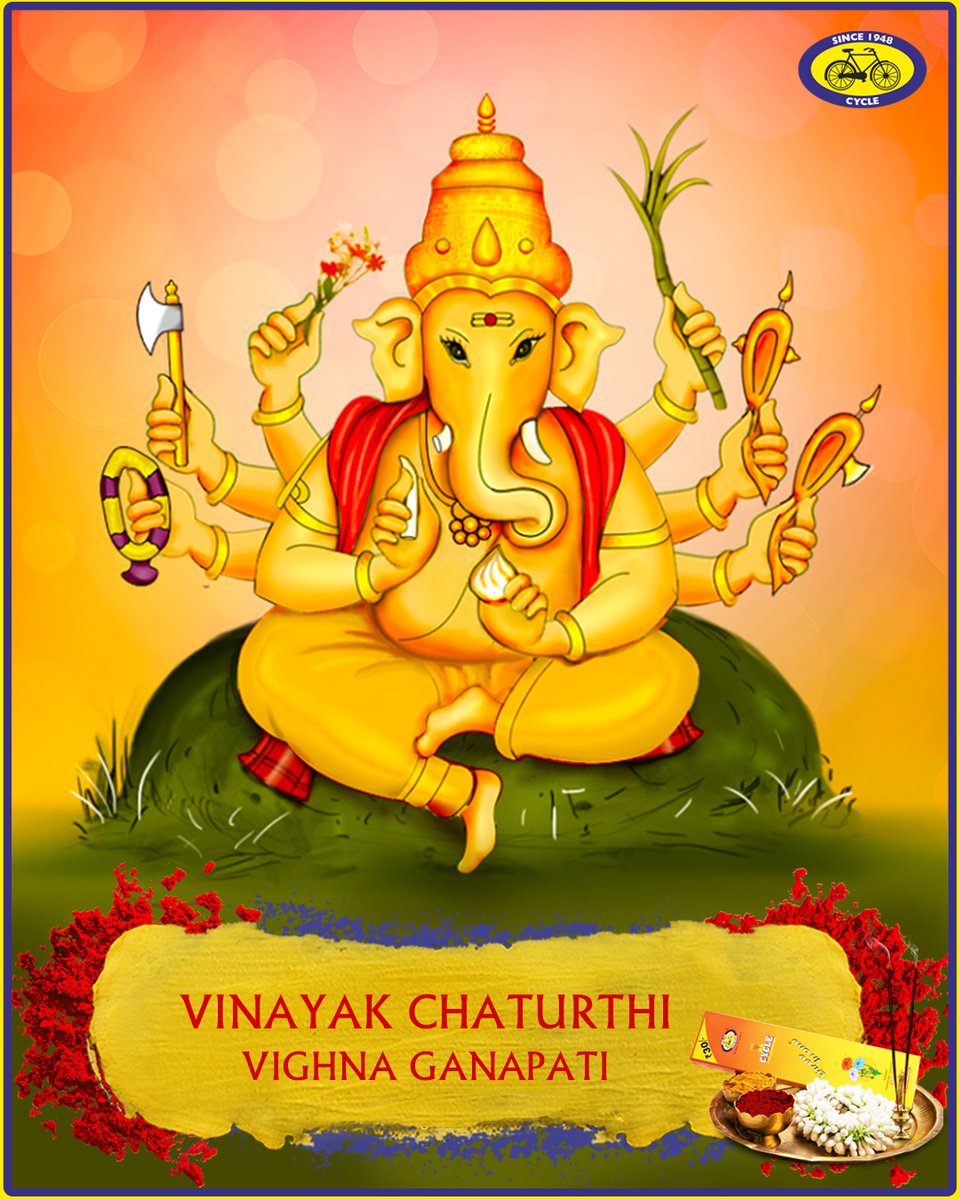 CYCLEdotIN's tweet photo. According to #Purnimanta calendar, 24th July 2020, coincides with #Shravana Maas #Shukla Paksha #Chaturthi Tithi which is dedicated to the observance of #Vinayaka / #VinayakiChaturthi to propitiate destroyer of all obstacles, Lord #SriGanapati. https://t.co/jJGMjWP0FA