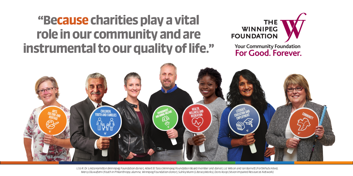 wpgfdn's tweet photo. Join together with other caring Winnipeggers.
Support your favourite Causes and charities through The Winnipeg Foundation: https://t.co/QI9M6NqmCv
#FindyourBeCause #ForGoodForever #Winnipeg https://t.co/KAgQF7ROjy