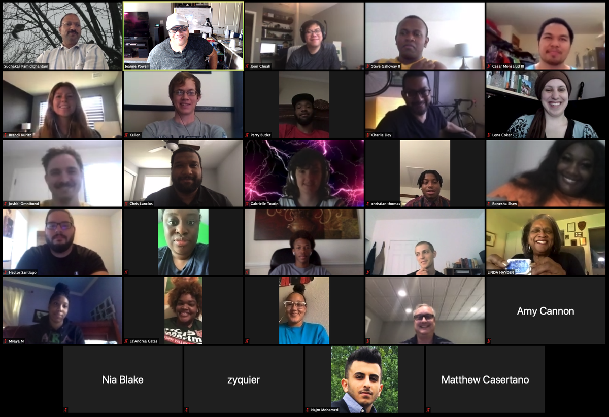 ccloudhack's tweet photo. Please wish our intrepid #HackHPC @PEARC_20 participants and mentors well as they rest and prepare for the start of the 50+ hour marathon of development beginning Monday!
https://t.co/eKyWzLekQU
Our Sponsors!
@omnibond @intel @Google @sciencegateways @TACC https://t.co/g2pdVVs0yc