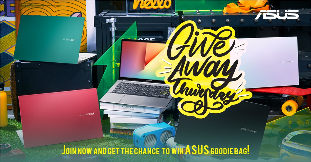 ASUS_MiddleEast's tweet photo. Hey there ASUS fans🤩, It's 🎁GIVEAWAY THURSDAY!🎉😊
We will be giving some special ASUS goodie bags to 5
lucky winners who will participate in this activity!👍

HOW TO JOIN? - https://t.co/doOhoLNcpE https://t.co/XHEK4oPQdP