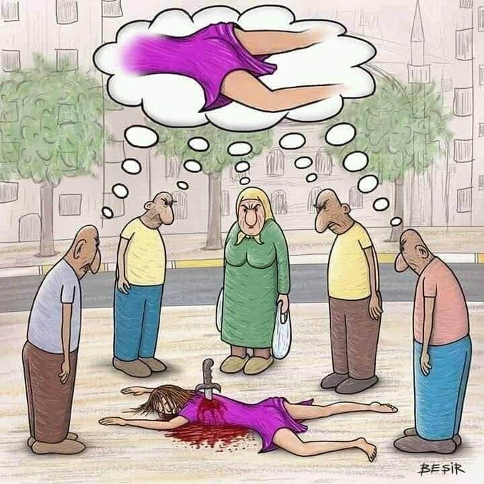 Sam1_2025's tweet photo. لا تهمهم روحها التي ازهقت
ولا أحلامها التي غدر بها
ولا كرامتها التي انتهكت
ولا حريتها التي سلبت
ولا حقها المقدس بالحياة الذي اختطف

مجتمعات الجهل لا يبالون سوى بعورتها التي كشفت، لأنها بنظرهم الرخيص السطحي مجرد جسد لمتعة و خدمة احدهم و عار ليدفن حالما يكشف! https://t.co/xht4kh7sqW