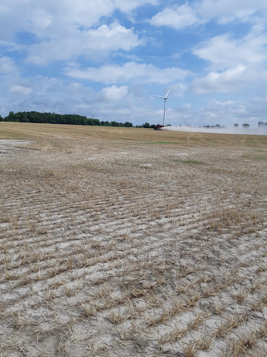AlexMichinski's tweet photo. Soil sampling in full swing after wheat harvest. First up lime application https://t.co/OTrmFIpw0O