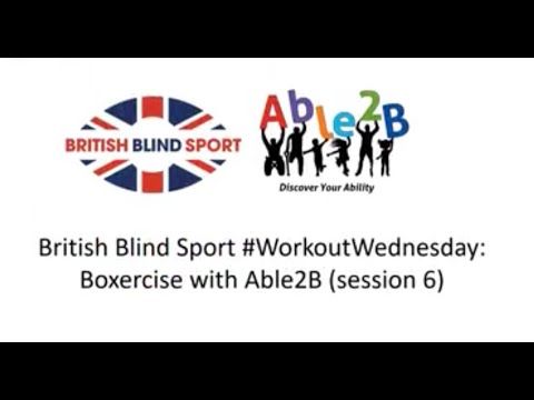 BritBlindSport's tweet photo. Check out our latest Boxercise class from @norwichclinics 💪 It's 40 mins of high intensity work, pumping those upper body muscles! This is a tough one, but Jon keeps you motivated throughout...and it's a great stress reliever!! 🥊 https://t.co/NY67K1NV4t #audioled #onlineworkout https://t.co/gw2h9ksgSk