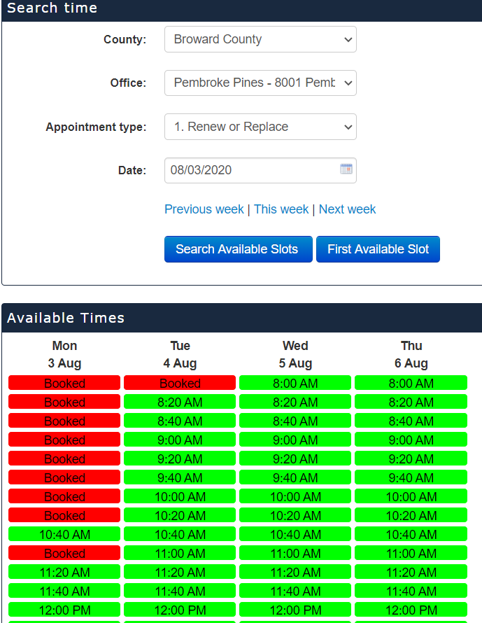 How Do I Make An Appointment At The Florida Dmv Dmv Near Me Find Your