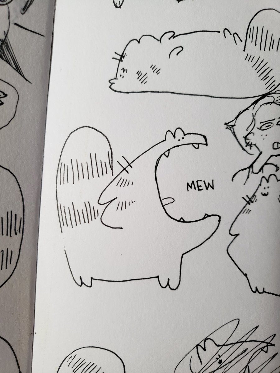 Found the first time i drew sky the way i draw him in an old sketchbook from 2018 ! Enjoy