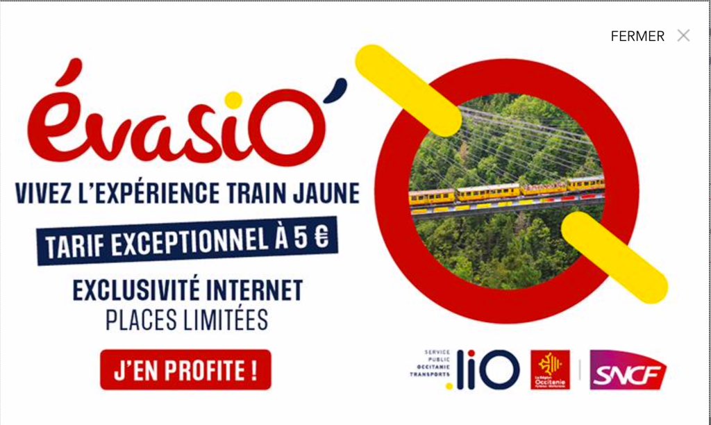 phil_conduc's tweet photo. A la découverte du Train jaune ,du Canigou et de la cerdagne 
Un petit voyage à bord de ce train mythique
Et ça pour 5 Roro . c’est t’y pas un bonne affaire ?
@cerdagne_otc 
https://t.co/n6wOyFZua2 https://t.co/LZrrXyxBaK