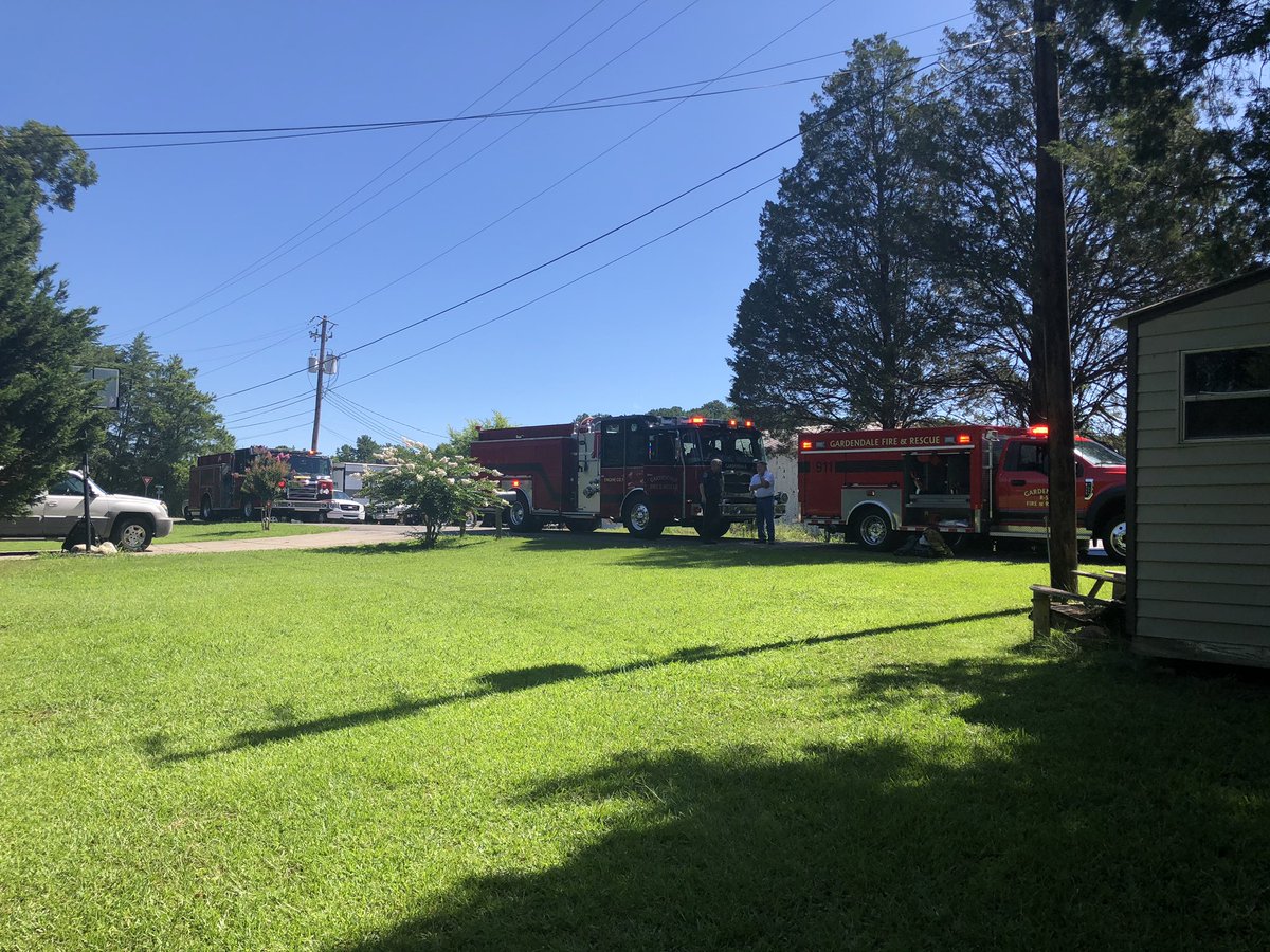 <a href="/GardendaleFD/">Gardendale Fire</a> on scene of a structure fire and also a car into a commercial building this morning. No injuries reported in either incident.