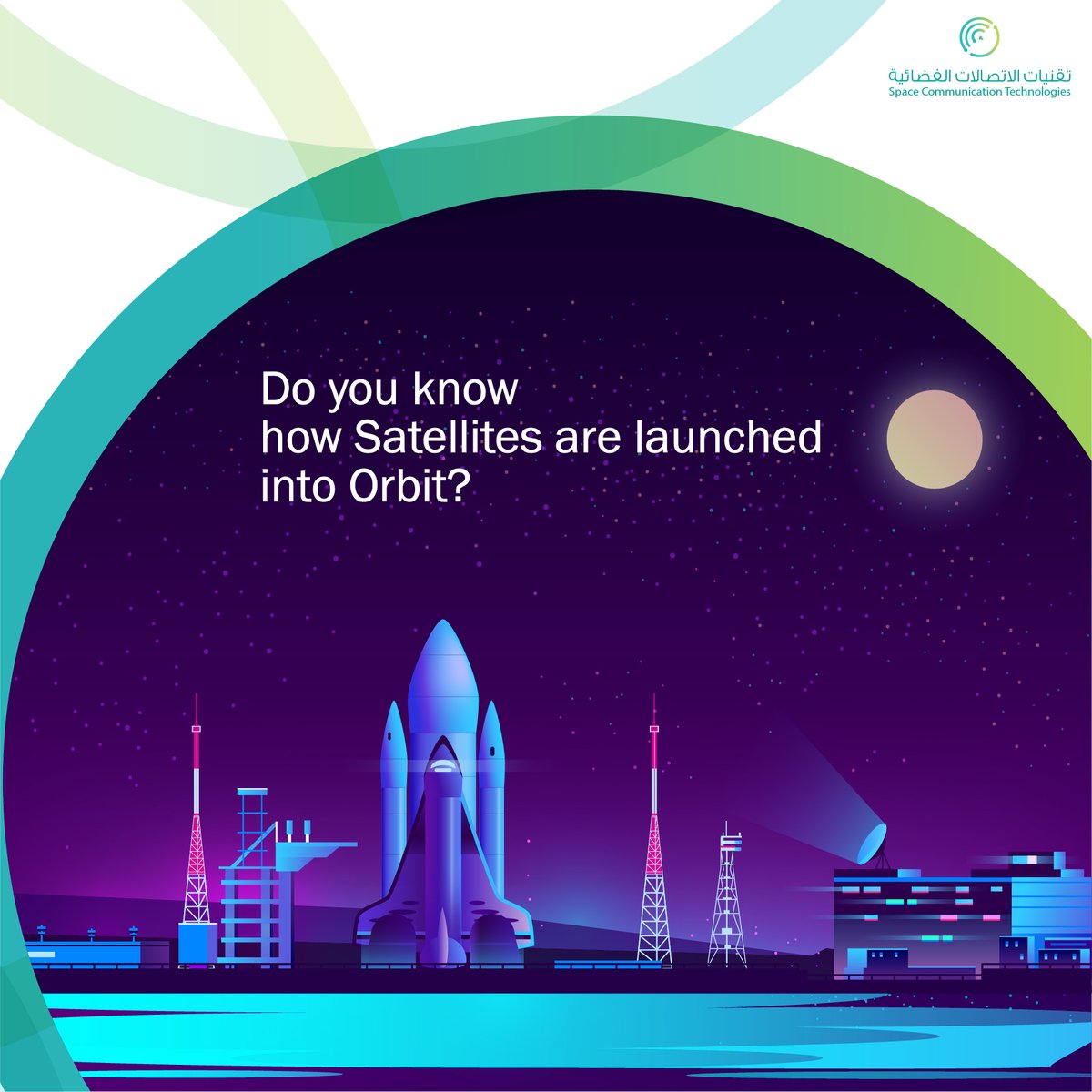 For a satellite to be launched successfully, the launch rocket must be placed in a vertical position initially, as this allows the rocket to penetrate the densest layer of the Earth’s atmosphere quickly.
Details: bit.ly/2OQ6Kk4
#SCT #didyouknow #orbit #satellitelaunch