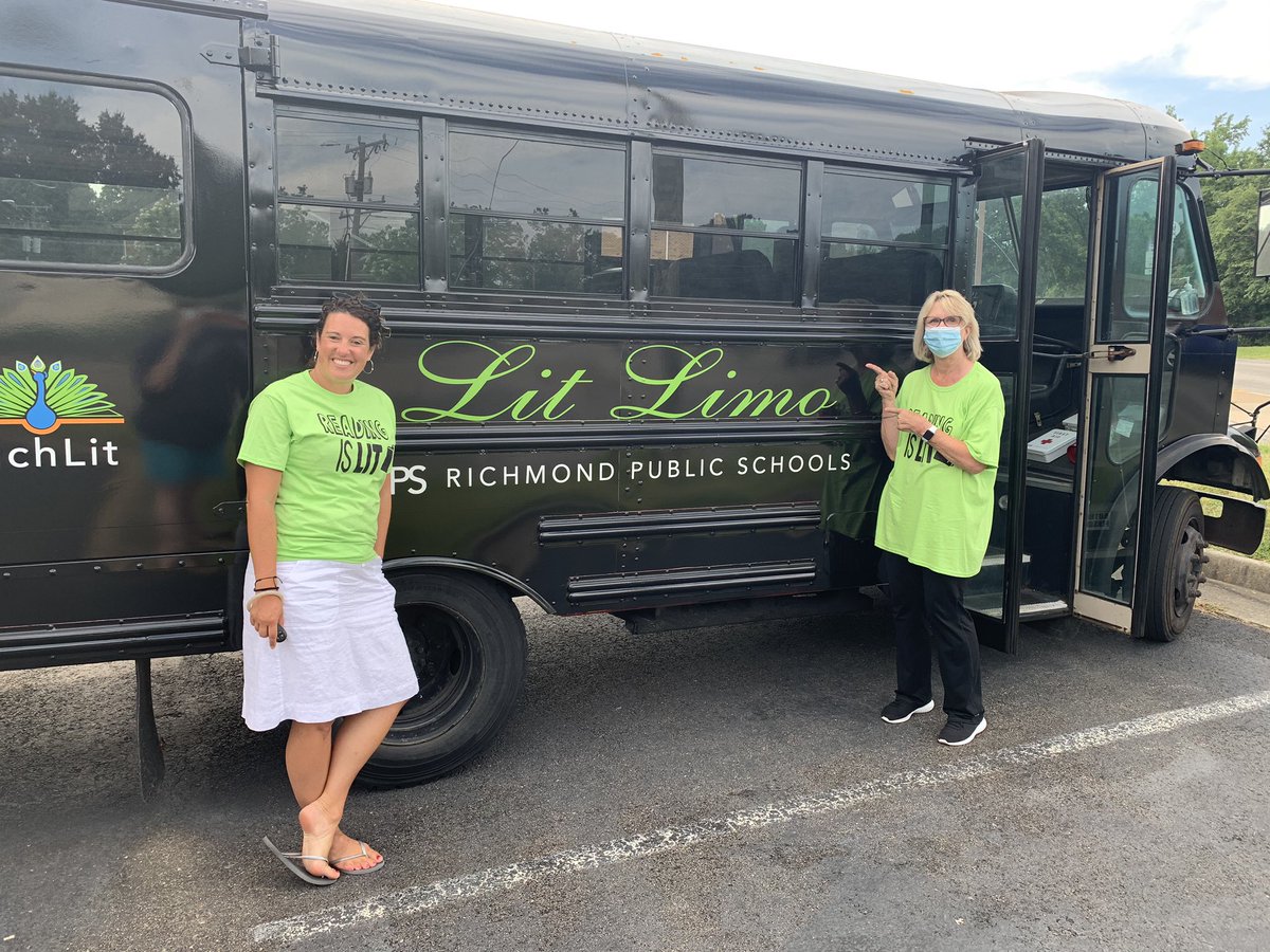 RPS_Schools's tweet photo. ICYMI: The crew from @8NEWS stopped by to take a peak inside @LitLimo and learn more about initiative. https://t.co/xfueaRBx7w

Today we'll wrap up our first week on the Northside/West End. Come on out and grab a book before the weekend! #WeAreRPS #RPSstrong #LitLimo https://t.co/oYDoaFDY6F