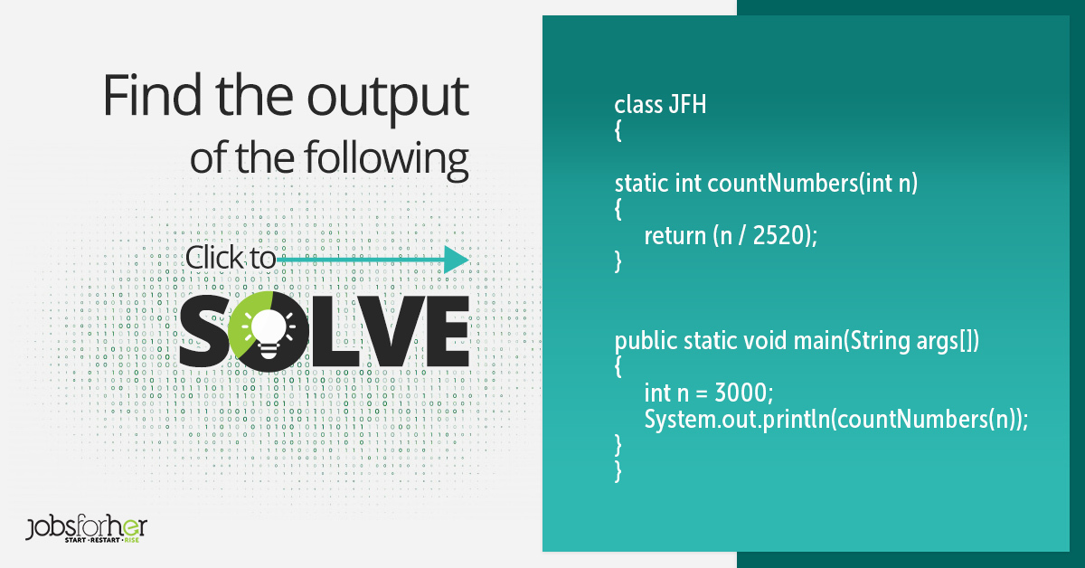 herkeyofficial_'s tweet photo. Who can participate in Solve The Code?
- Women with exceptional coding abilities
- Women who wish to meet top IT recruiters
- Women who love to win!

Do you fit the bill? Participate here: https://t.co/XyXru7zf3d

#JobsForHer #WomenWhoCode #WomenCoders #SolveTheCode #CodeToWin https://t.co/0LEoZVIUlm