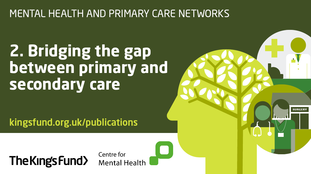 The second principle addresses the significant numbers of people in England who are falling into a gap between Improving Access to Psychological Therapies (IAPT) services and specialist mental health services.