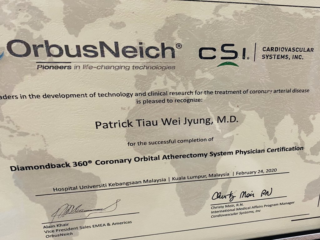 w_jyg's tweet photo. 9 PCI today include 2 Orbital Artherectomy , all done via RADIAL!!!
#RadialFirst π€π»
#FitIn7FrSheath
#LeftRadial
#DiamondBack360 π
#CSICertified π https://t.co/ecmzE9hLUK